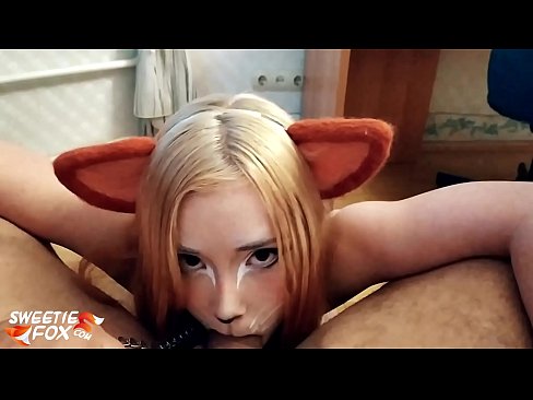 ❤️ Kitsune ingoia cazzo è cum in bocca ️❌ Video sessu à noi ❌